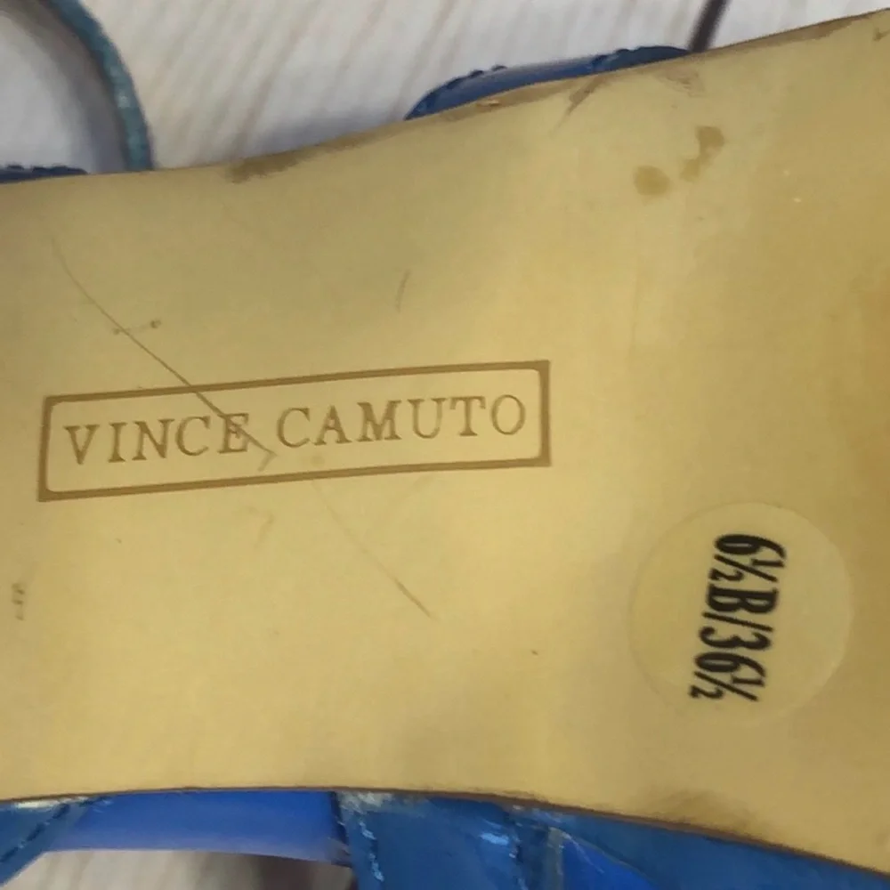 Vince Camuto Patent Leather Teresa Stilettos - Picture 7 of 12